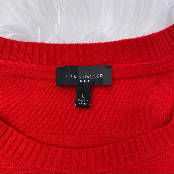 The Limited Red Sweater - Picture 2 of 4